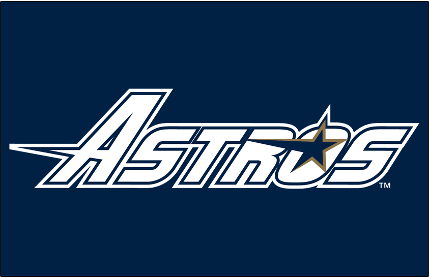 Houston Astros 1994-1996 Jersey Logo t shirts DIY iron ons v2